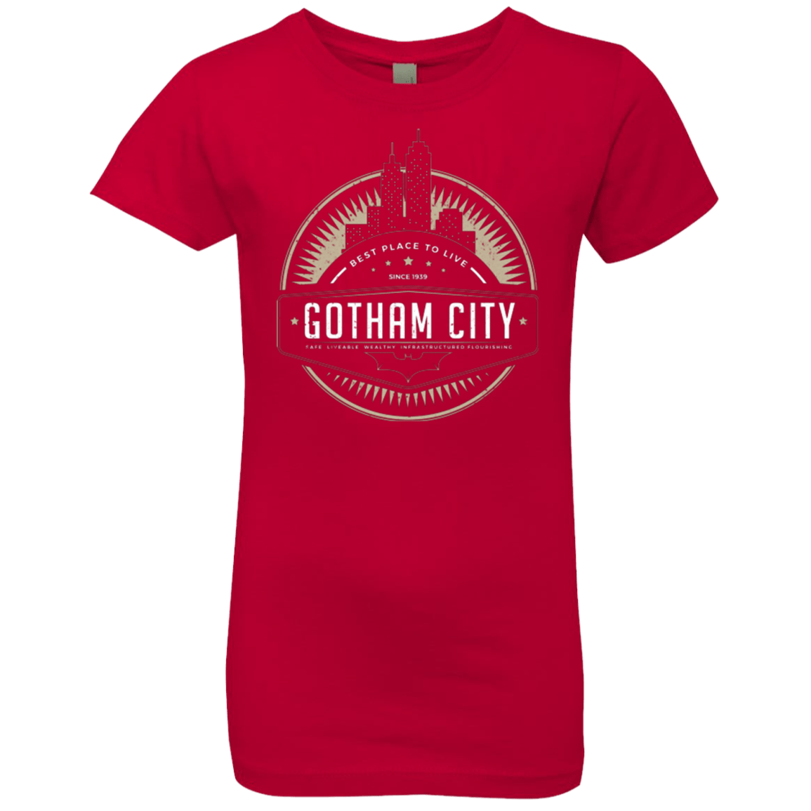 T-Shirts Red / YXS Best Place To Live Girls Premium T-Shirt