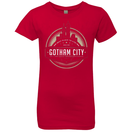 T-Shirts Red / YXS Best Place To Live Girls Premium T-Shirt