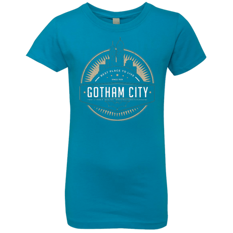 T-Shirts Turquoise / YXS Best Place To Live Girls Premium T-Shirt