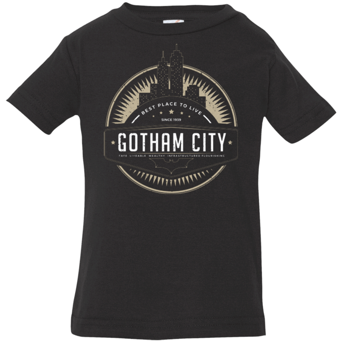 T-Shirts Black / 6 Months Best Place To Live Infant Premium T-Shirt