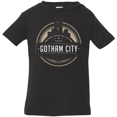 T-Shirts Black / 6 Months Best Place To Live Infant Premium T-Shirt