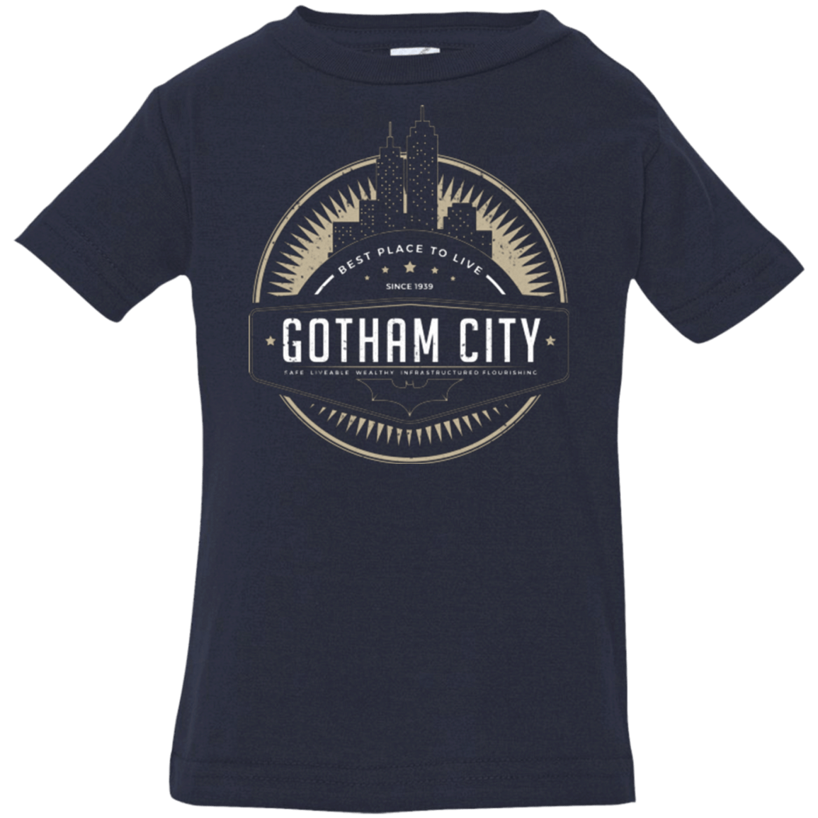 T-Shirts Navy / 6 Months Best Place To Live Infant Premium T-Shirt