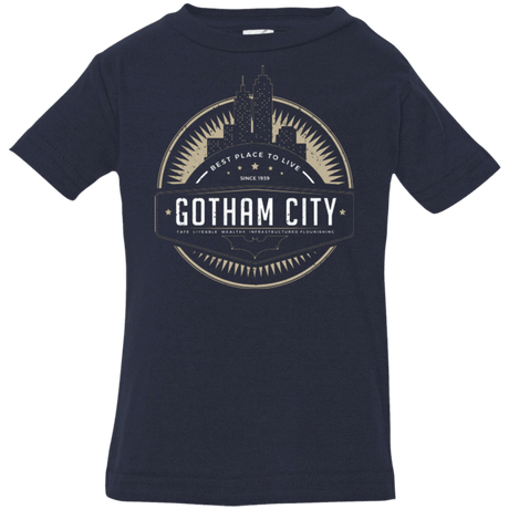 T-Shirts Navy / 6 Months Best Place To Live Infant Premium T-Shirt