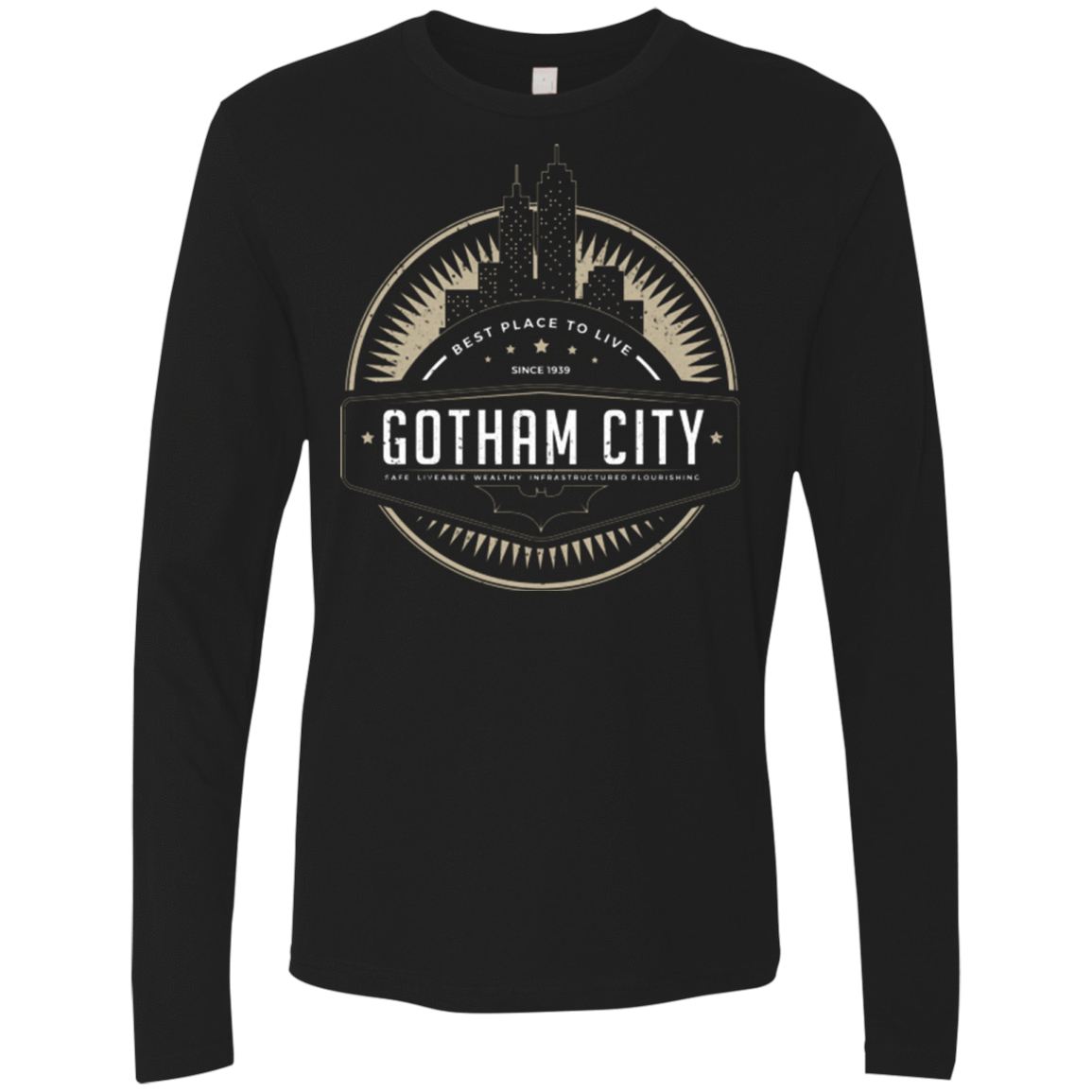 T-Shirts Black / Small Best Place To Live Men's Premium Long Sleeve