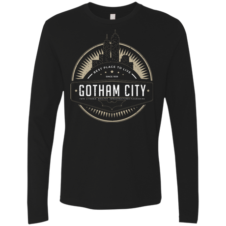 T-Shirts Black / Small Best Place To Live Men's Premium Long Sleeve
