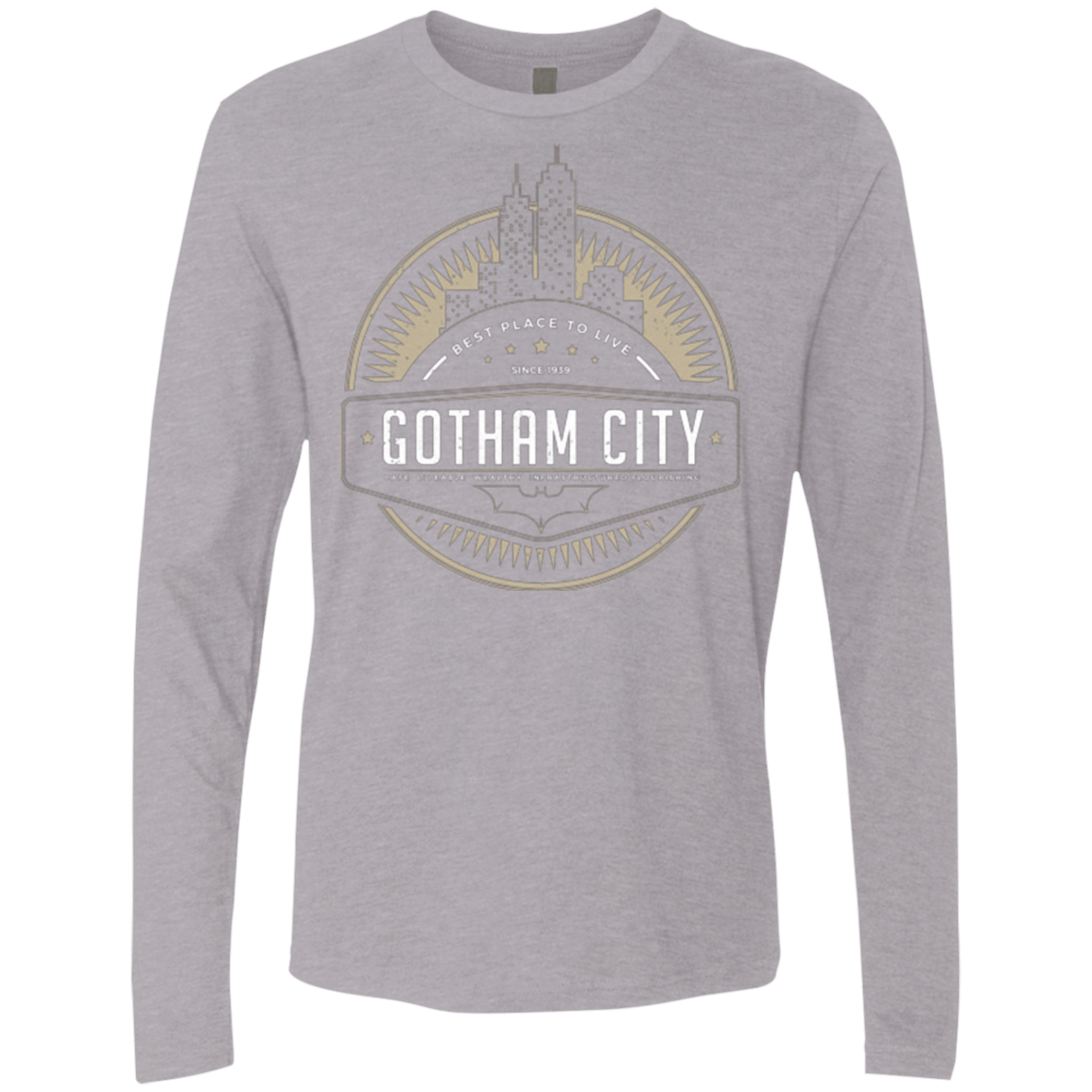 T-Shirts Heather Grey / Small Best Place To Live Men's Premium Long Sleeve