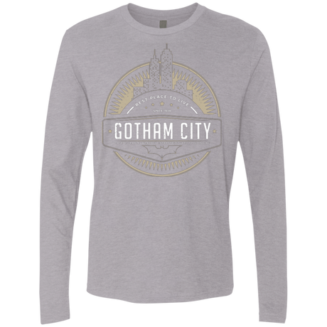 T-Shirts Heather Grey / Small Best Place To Live Men's Premium Long Sleeve
