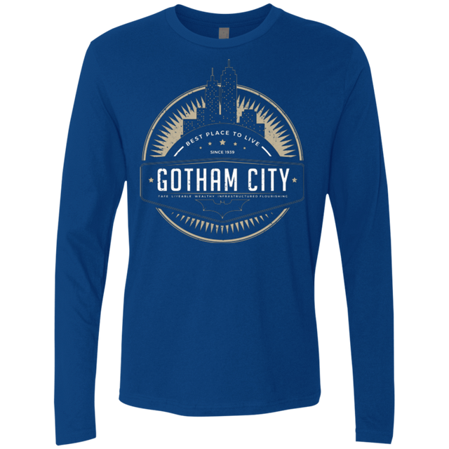 T-Shirts Royal / Small Best Place To Live Men's Premium Long Sleeve