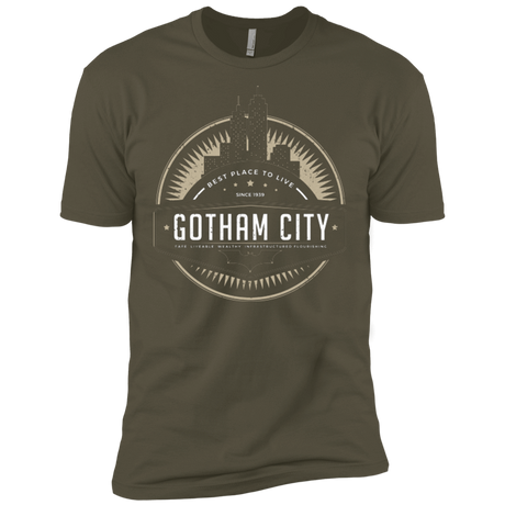 T-Shirts Military Green / X-Small Best Place To Live Men's Premium T-Shirt