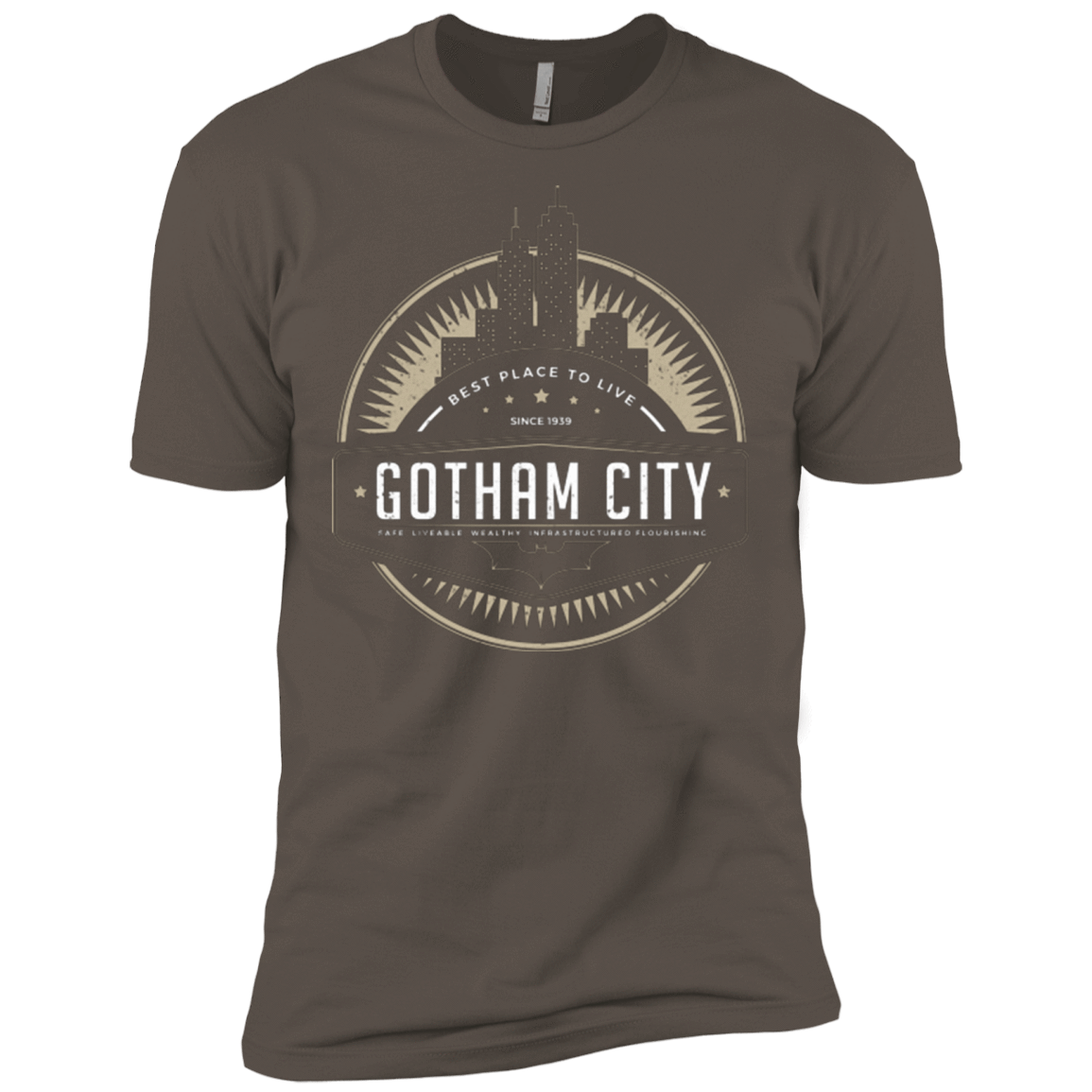 T-Shirts Warm Grey / X-Small Best Place To Live Men's Premium T-Shirt