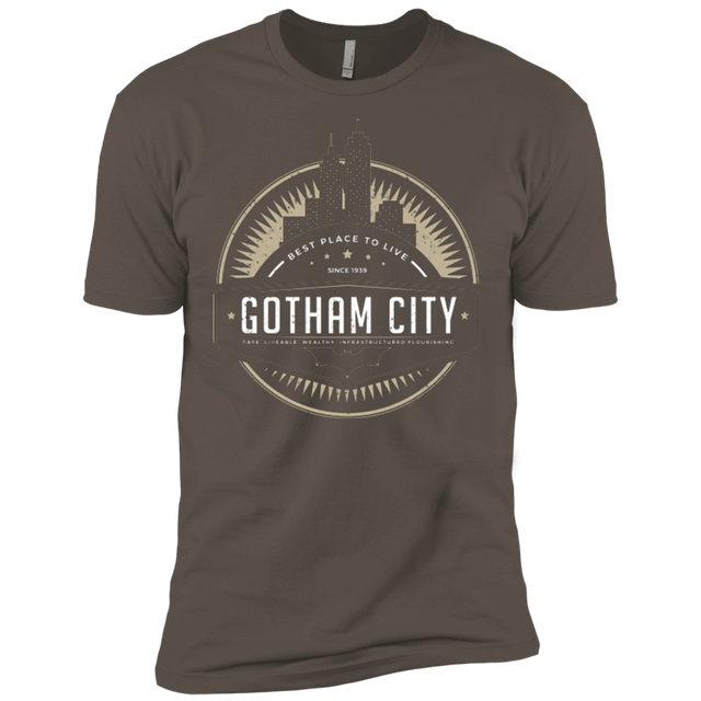 T-Shirts Warm Grey / X-Small Best Place To Live Men's Premium T-Shirt