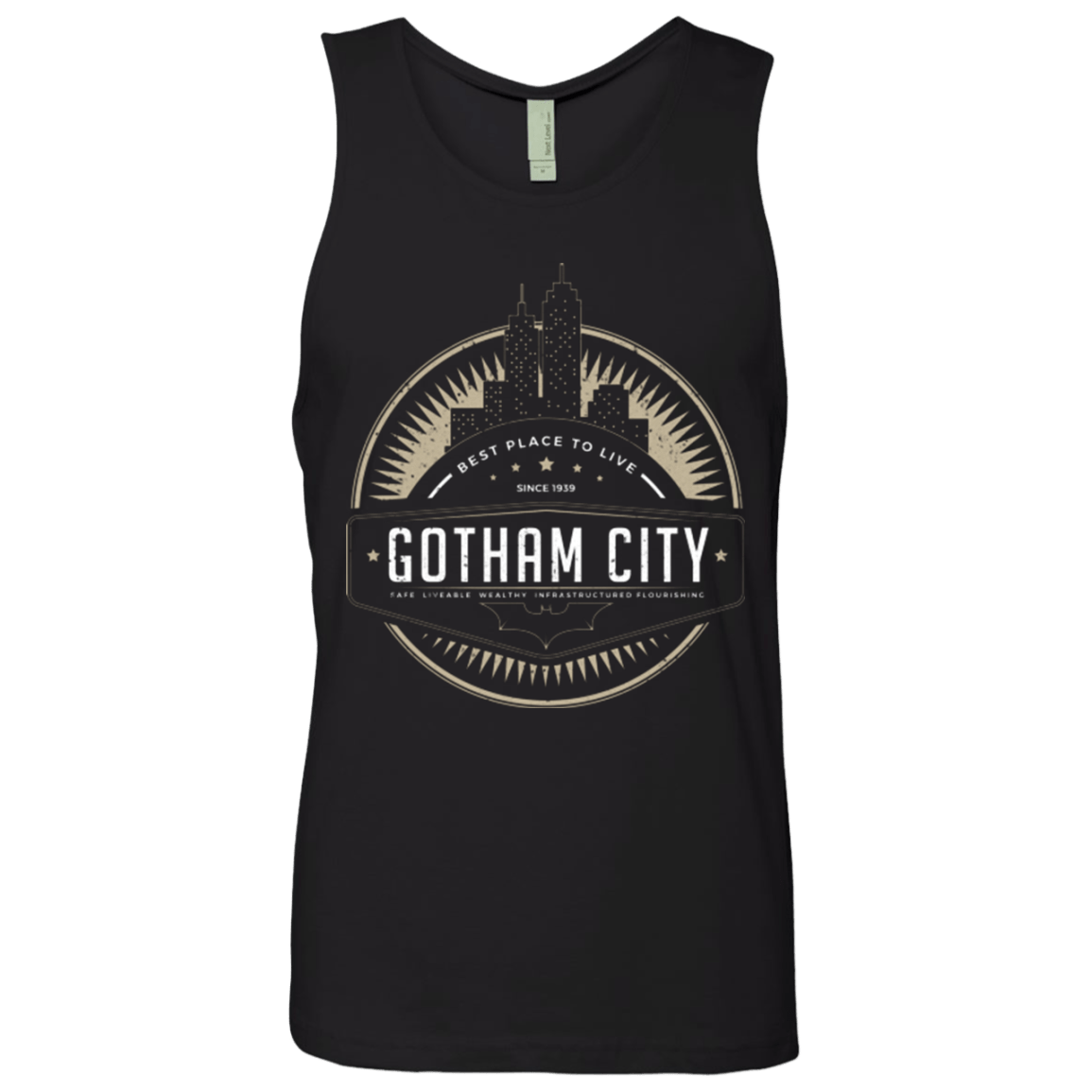 T-Shirts Black / Small Best Place To Live Men's Premium Tank Top