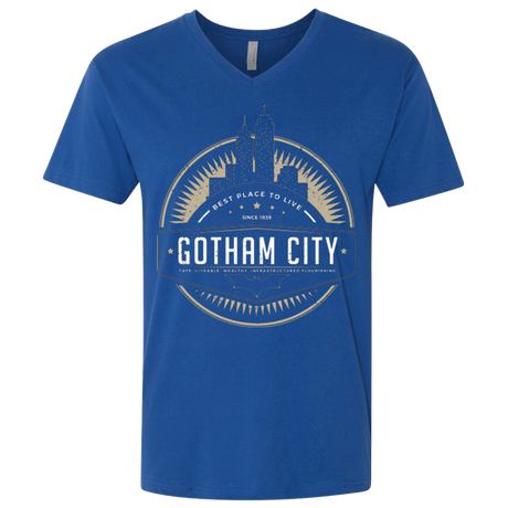 T-Shirts Royal / X-Small Best Place To Live Men's Premium V-Neck