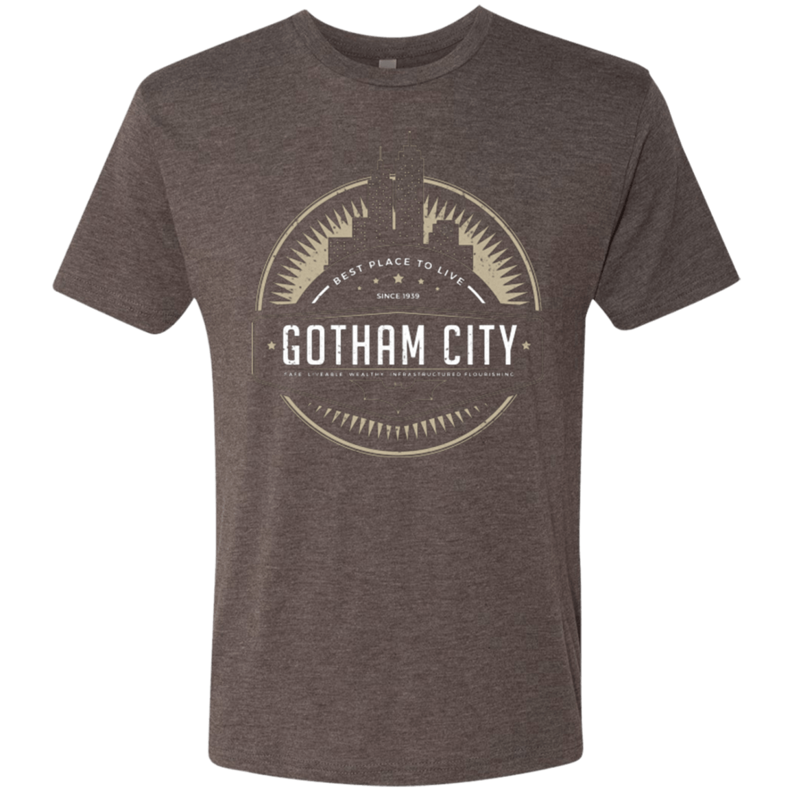 T-Shirts Macchiato / Small Best Place To Live Men's Triblend T-Shirt