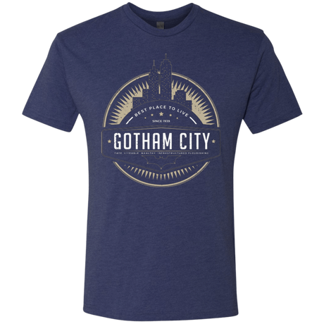 T-Shirts Vintage Navy / Small Best Place To Live Men's Triblend T-Shirt