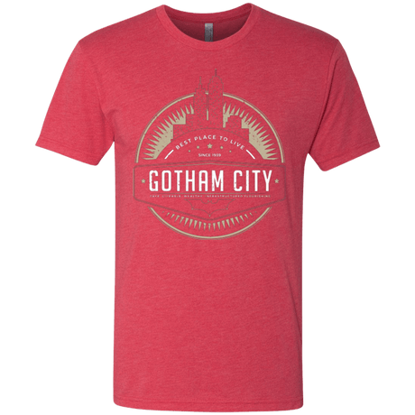 T-Shirts Vintage Red / Small Best Place To Live Men's Triblend T-Shirt