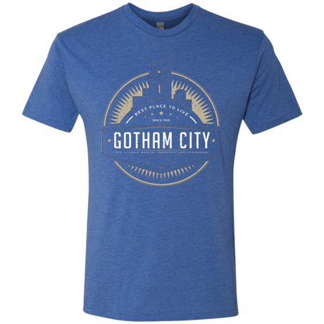 T-Shirts Vintage Royal / Small Best Place To Live Men's Triblend T-Shirt