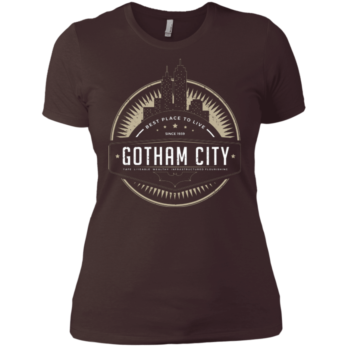 T-Shirts Dark Chocolate / X-Small Best Place To Live Women's Premium T-Shirt