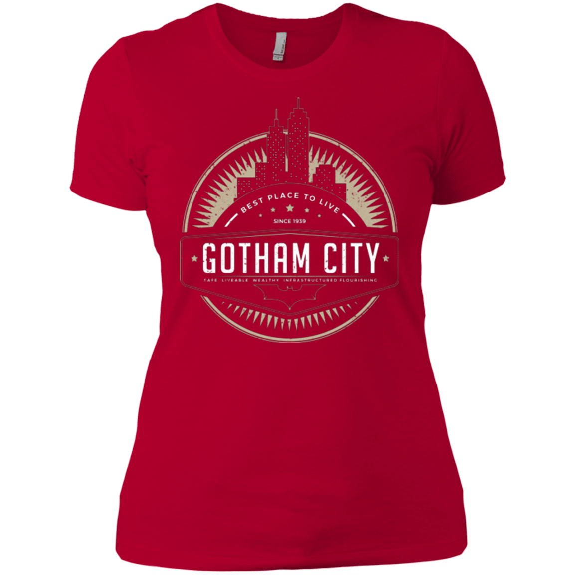 T-Shirts Red / X-Small Best Place To Live Women's Premium T-Shirt