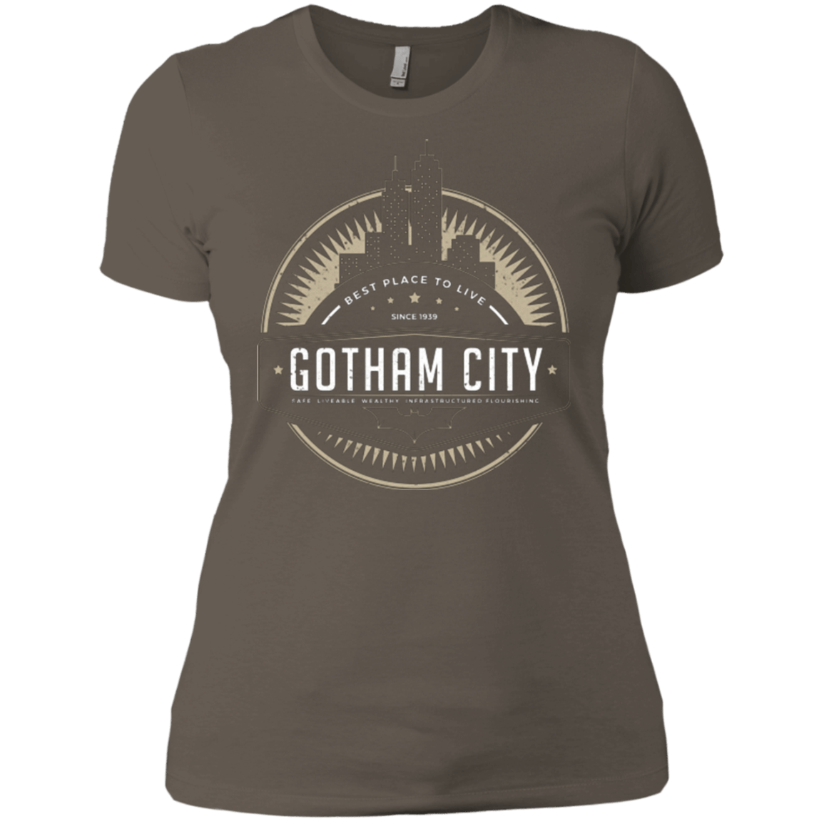 T-Shirts Warm Grey / X-Small Best Place To Live Women's Premium T-Shirt
