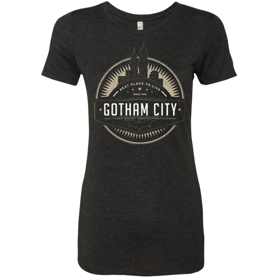 T-Shirts Vintage Black / Small Best Place To Live Women's Triblend T-Shirt