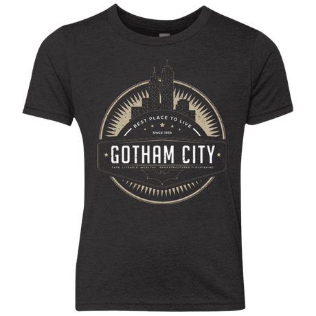 T-Shirts Vintage Black / YXS Best Place To Live Youth Triblend T-Shirt