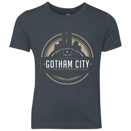 T-Shirts Vintage Navy / YXS Best Place To Live Youth Triblend T-Shirt