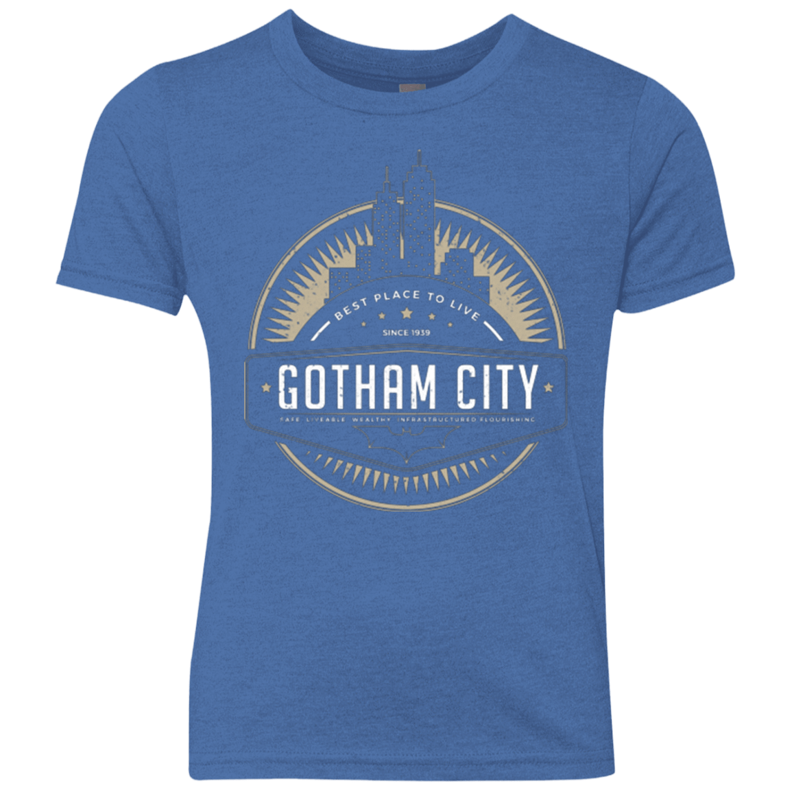 T-Shirts Vintage Royal / YXS Best Place To Live Youth Triblend T-Shirt