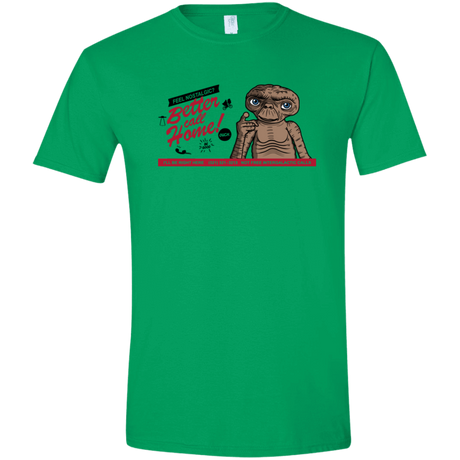 T-Shirts Irish Green / S Better Call Home Men's Semi-Fitted Softstyle