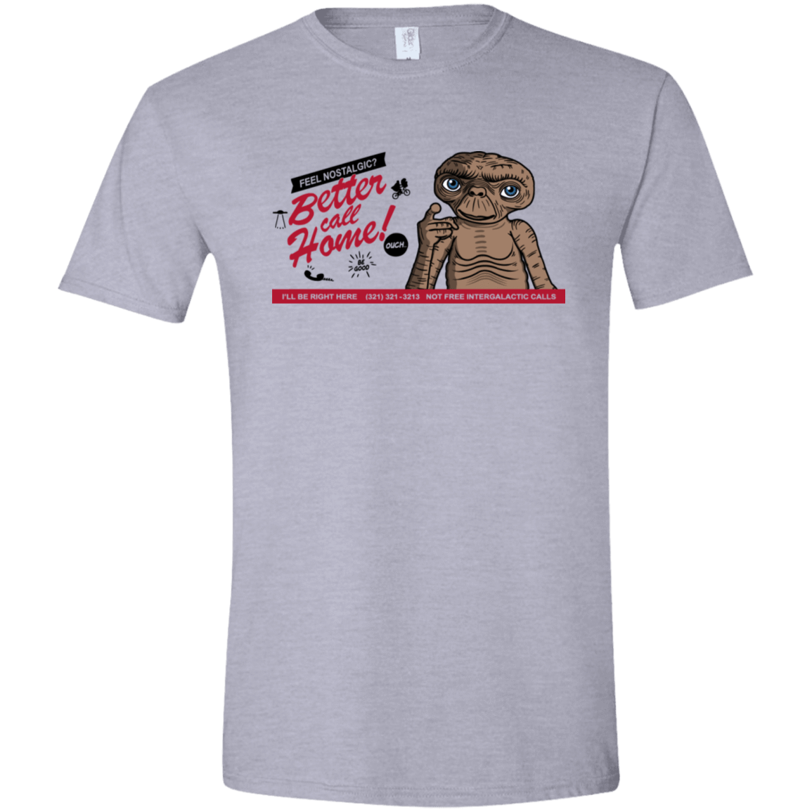 T-Shirts Sport Grey / S Better Call Home Men's Semi-Fitted Softstyle