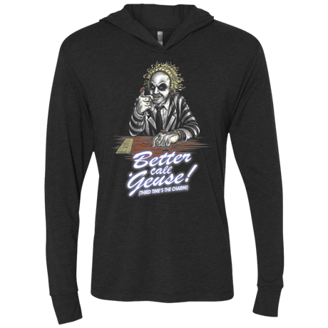 T-Shirts Vintage Black / X-Small Better Call Juice Triblend Long Sleeve Hoodie Tee