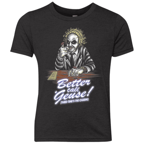 T-Shirts Vintage Black / YXS Better Call Juice Youth Triblend T-Shirt