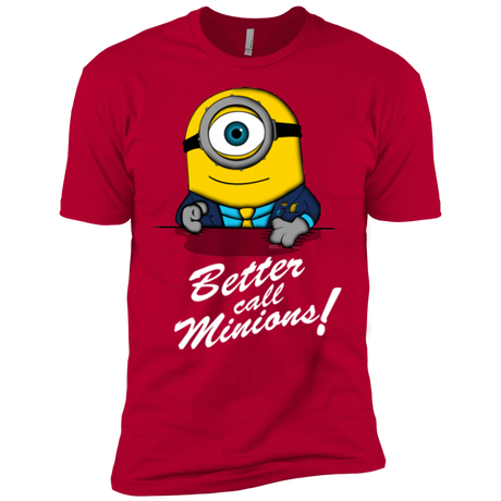 T-Shirts Red / YXS Better Call Minons Boys Premium T-Shirt