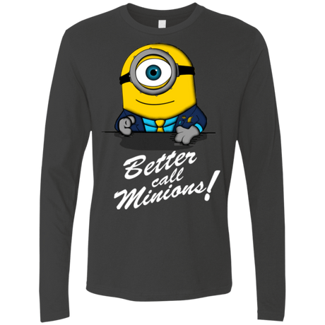 T-Shirts Heavy Metal / Small Better Call Minons Men's Premium Long Sleeve
