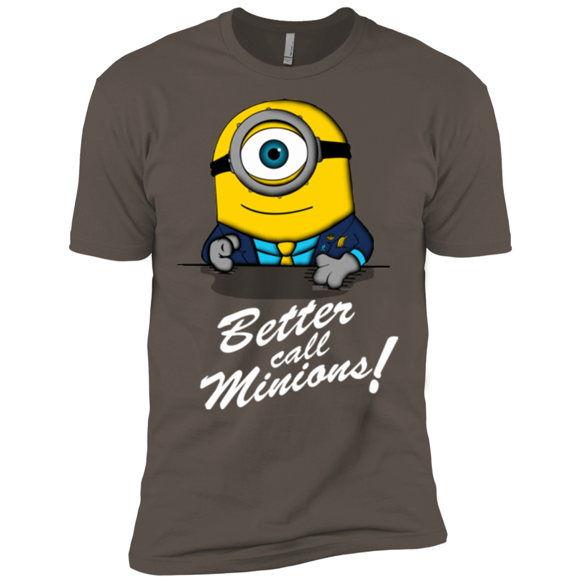 T-Shirts Warm Grey / X-Small Better Call Minons Men's Premium T-Shirt
