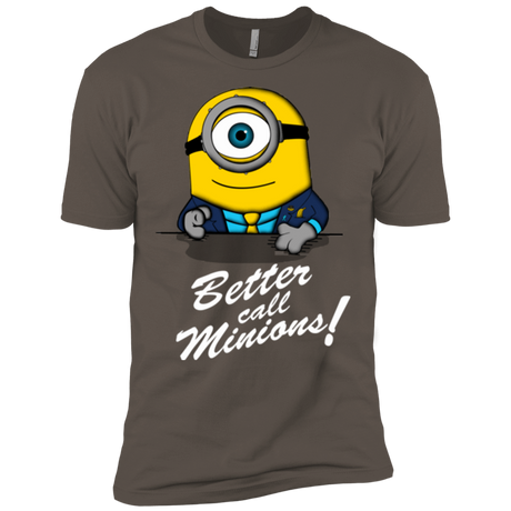 T-Shirts Warm Grey / X-Small Better Call Minons Men's Premium T-Shirt