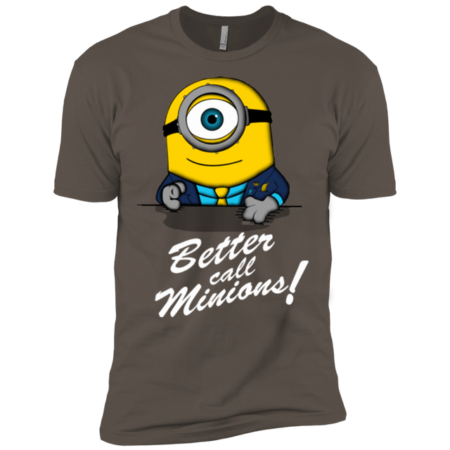 T-Shirts Warm Grey / X-Small Better Call Minons Men's Premium T-Shirt