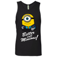 T-Shirts Black / Small Better Call Minons Men's Premium Tank Top