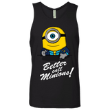 T-Shirts Black / Small Better Call Minons Men's Premium Tank Top