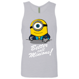T-Shirts Heather Grey / Small Better Call Minons Men's Premium Tank Top