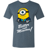 T-Shirts Indigo / Small Better Call Minons Men's Triblend T-Shirt