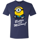 T-Shirts Vintage Navy / Small Better Call Minons Men's Triblend T-Shirt