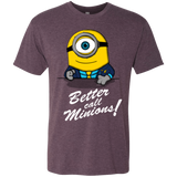 T-Shirts Vintage Purple / Small Better Call Minons Men's Triblend T-Shirt