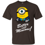 T-Shirts Dark Chocolate / Small Better Call Minons T-Shirt