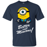 T-Shirts Navy / Small Better Call Minons T-Shirt