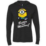 T-Shirts Vintage Black / X-Small Better Call Minons Triblend Long Sleeve Hoodie Tee