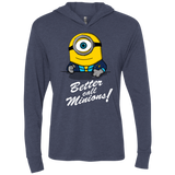 T-Shirts Vintage Navy / X-Small Better Call Minons Triblend Long Sleeve Hoodie Tee