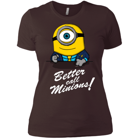 T-Shirts Dark Chocolate / X-Small Better Call Minons Women's Premium T-Shirt