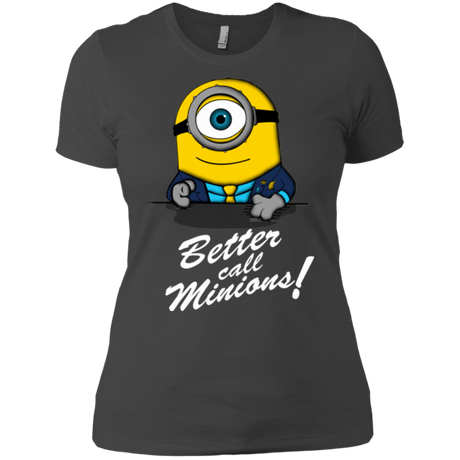 T-Shirts Heavy Metal / X-Small Better Call Minons Women's Premium T-Shirt