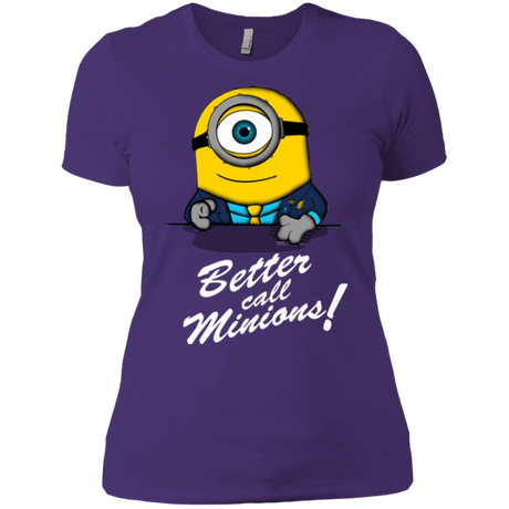 T-Shirts Purple / X-Small Better Call Minons Women's Premium T-Shirt
